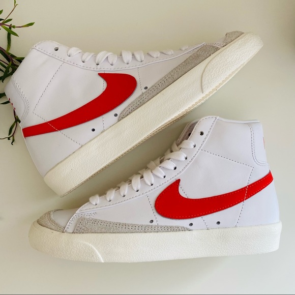 New Nike blazer mid leather sneakers shoes - Picture 4 of 8